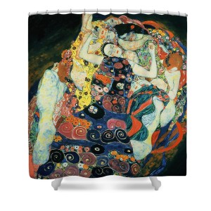 Gustav Klimt The Maiden Shower Curtain