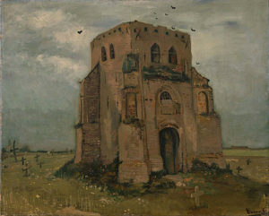 the-old-church-tower-at-nuenen-vincent-van-gogh