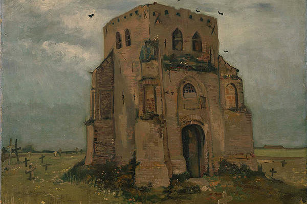 the-old-church-tower-at-nuenen-vincent-van-gogh