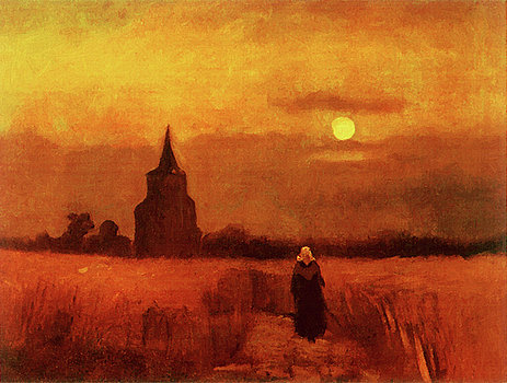 the-old-tower-in-the-fields-vincent-van-gogh