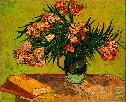 vase-with-oleanders-and-books-vincent-van-gogh